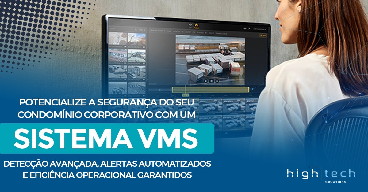 sistema VMS com inteligência artificial